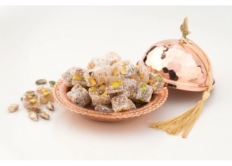 Turkish Delight with Double-Roasted Pistachio