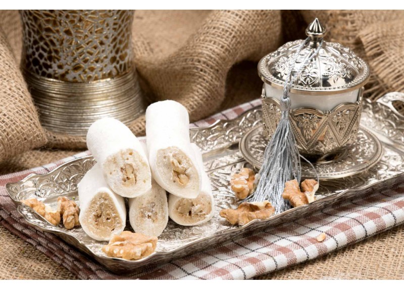 Finger Sultan Turkish Delight with Walnut